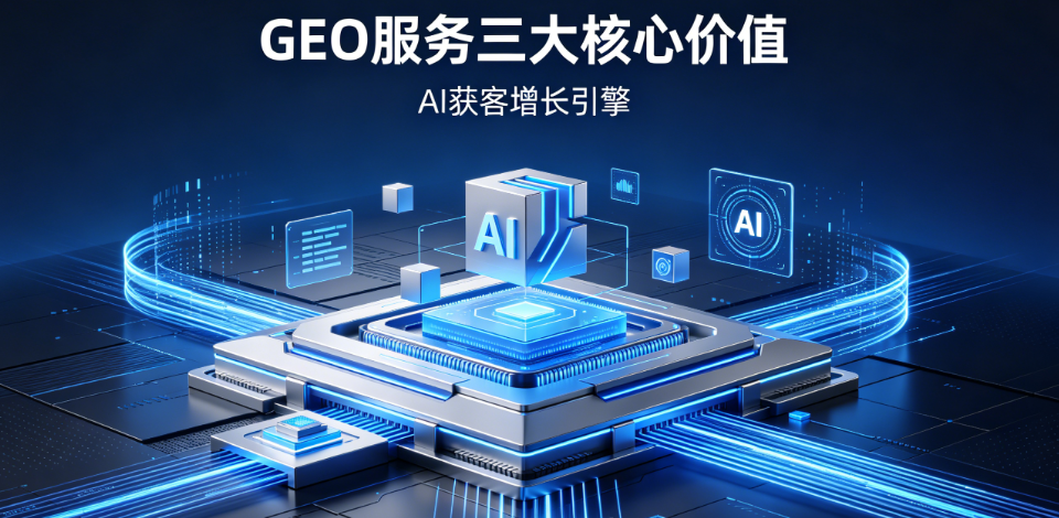 GEO 服务的三大核心价值重新定义企业获客增长引擎